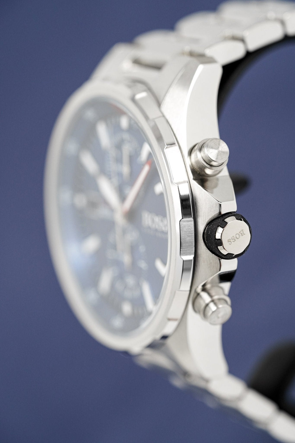 Hugo Boss Men S Watch Chronograph Globetrotter Blue Hb1513823