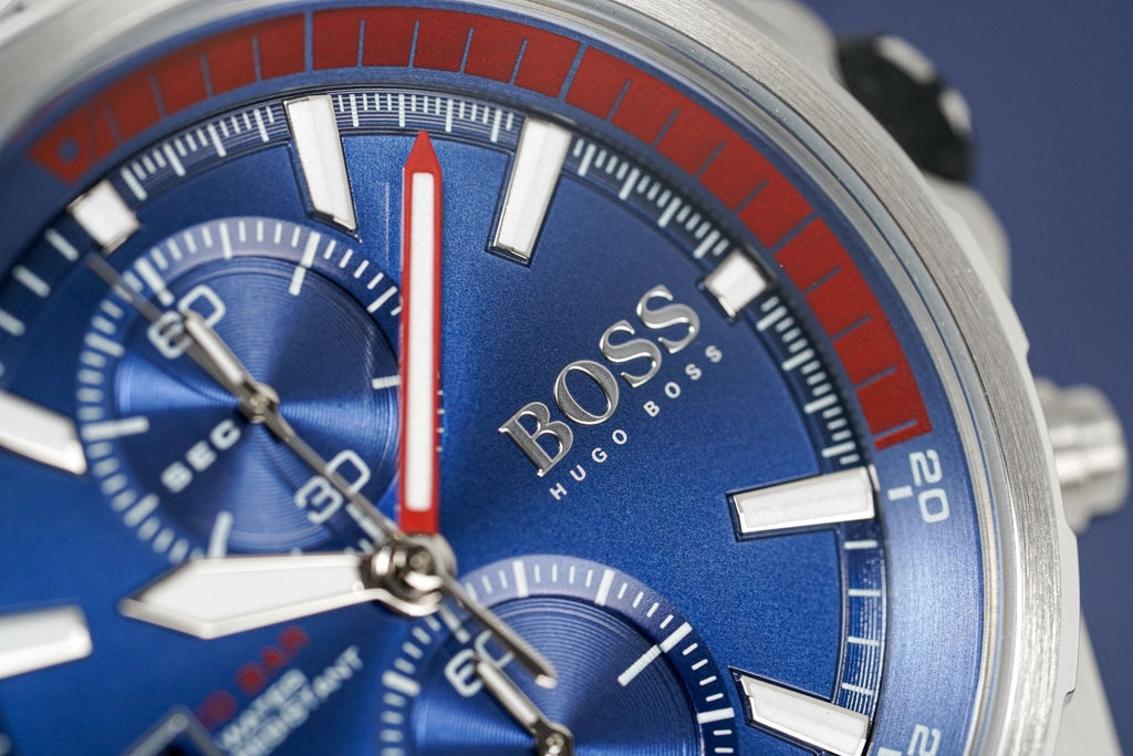 Hugo Boss Men S Watch Chronograph Globetrotter Blue Hb1513823