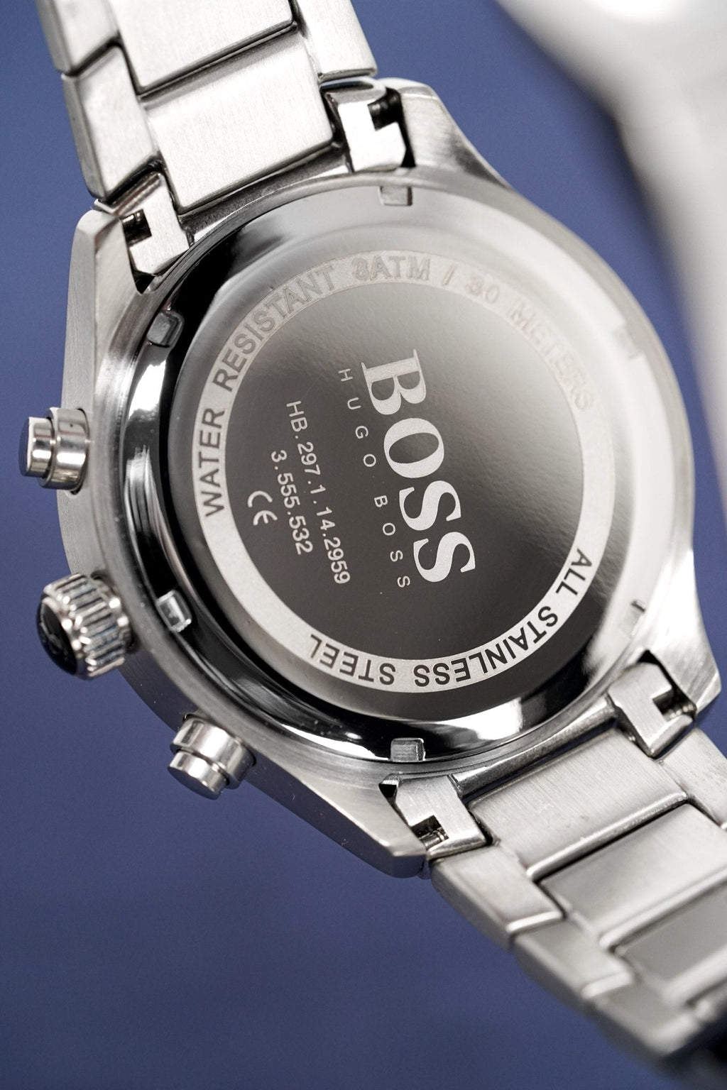 Hugo Boss Men S Watch Chronograph Grand Prix Blue Hb1513478