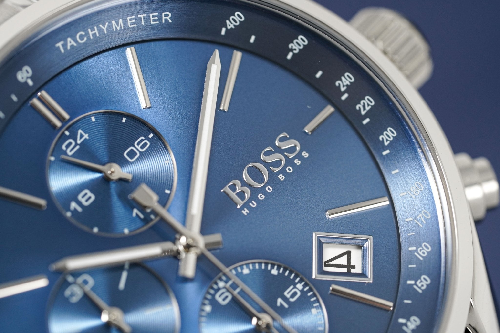 Hugo Boss Men S Watch Chronograph Grand Prix Blue Hb1513478