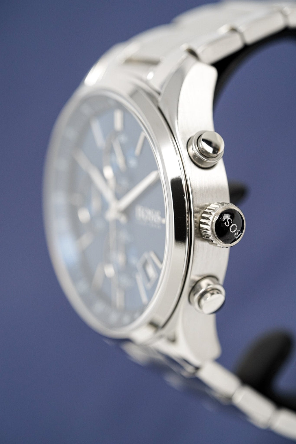 Hugo Boss Men S Watch Chronograph Grand Prix Blue Hb1513478