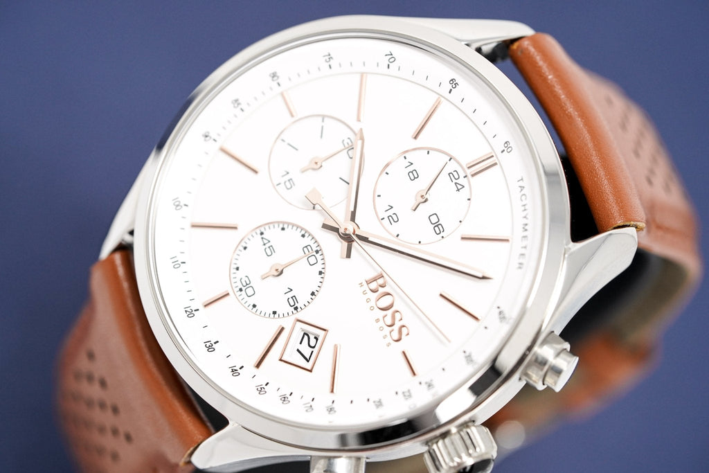 Hugo Boss Watch Chronograph Grand Prix White Hb1513475