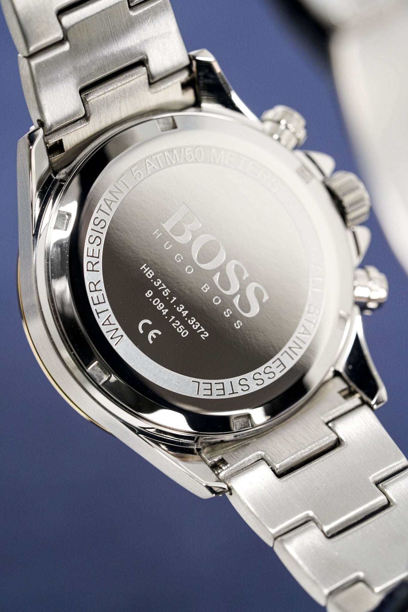 Hugo Boss Watch Chronograph Hero Two Tone Blue Hb1513767