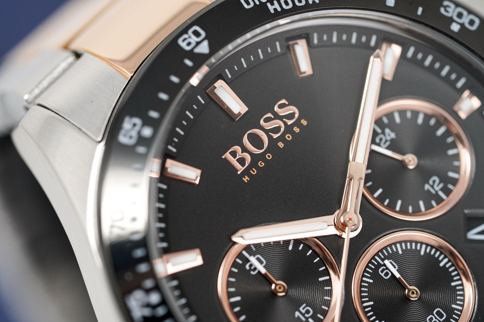 Hugo Boss Men S Watch Chronograph Hero Two Tone Hb1513757