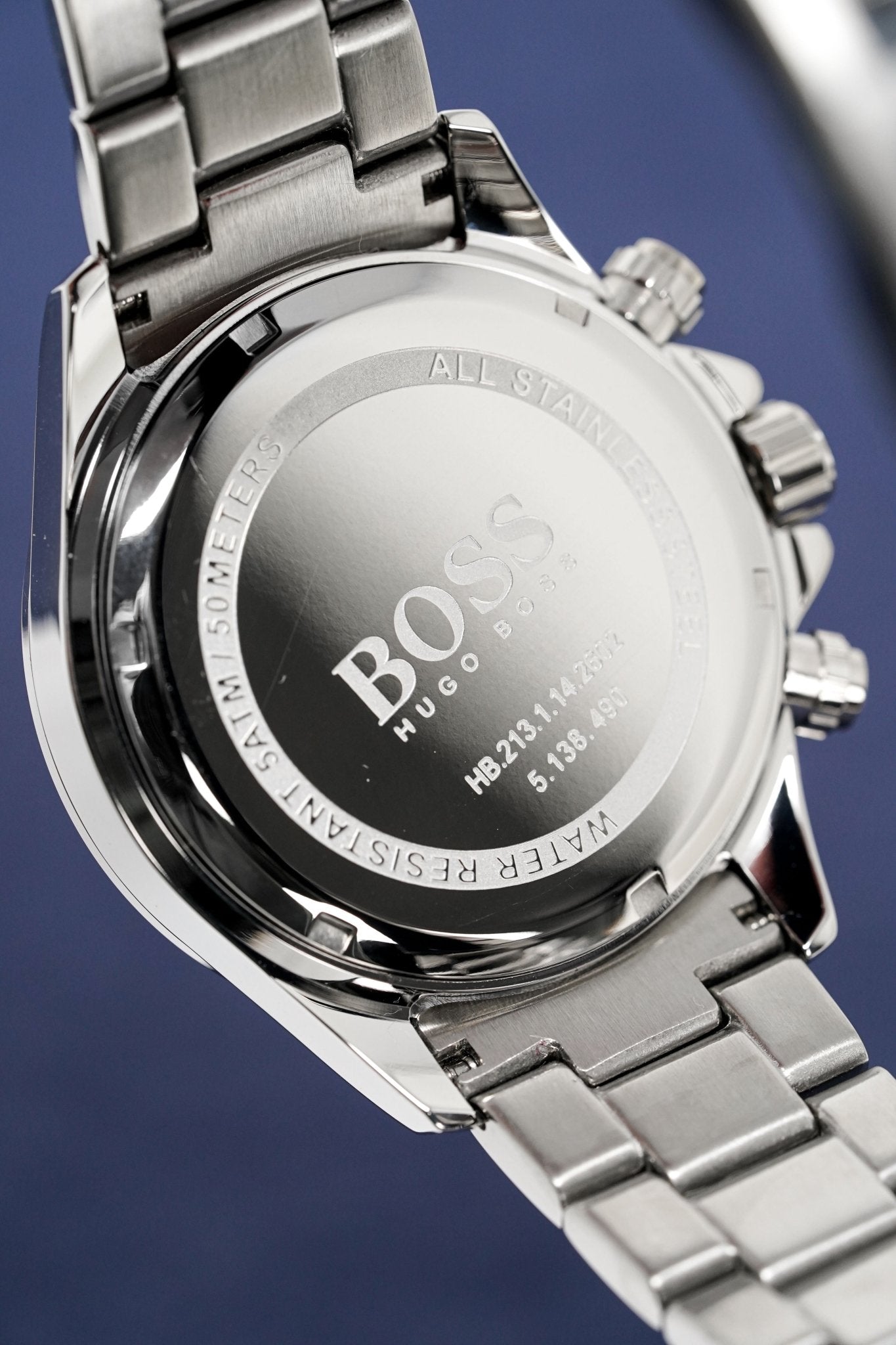 Hugo Boss Men S Watch Chronograph Ikon Black Hb1512965