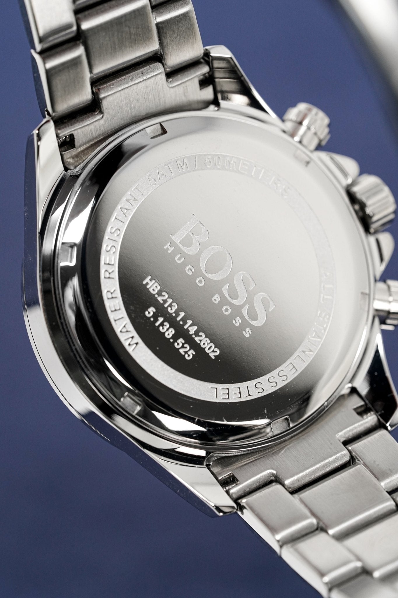 Hugo Boss Men S Watch Chronograph Ikon Silver Hb1512962