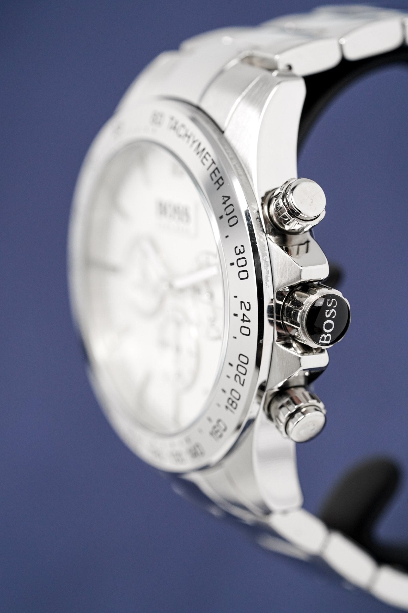 Hugo Boss Men S Watch Chronograph Ikon Silver Hb1512962