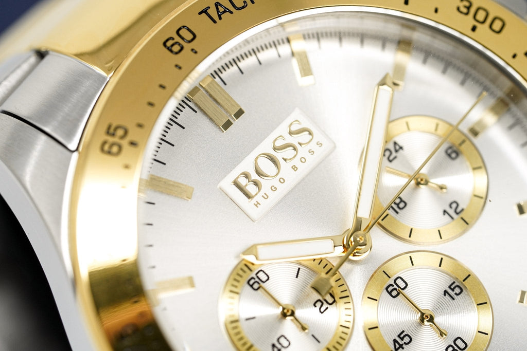 Hugo Boss Men S Watch Chronograph Ikon Two Tone Hb1512960