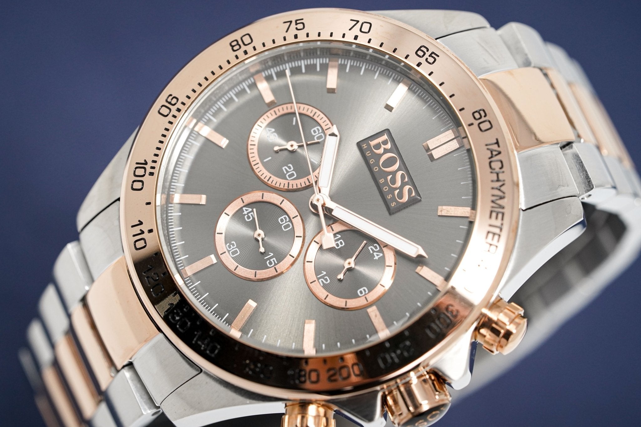 Hugo Boss Men S Watch Chronograph Ikon Two Tone Hb1513339