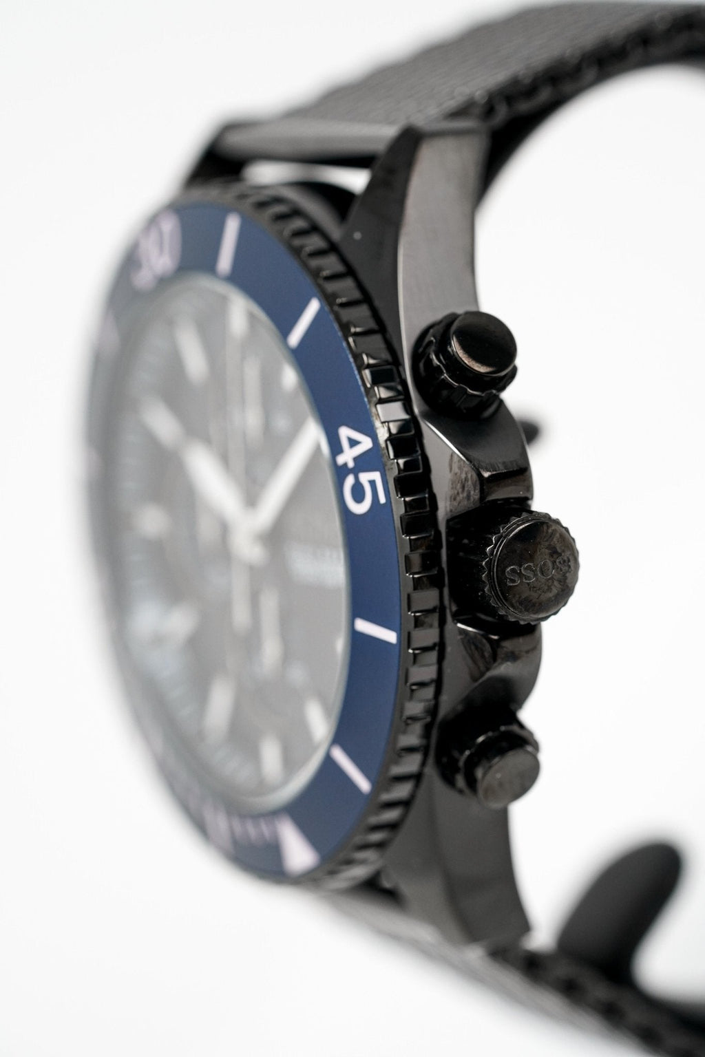 Hugo Boss Men S Watch Chronograph Ocean Edition Blue Hb1513702