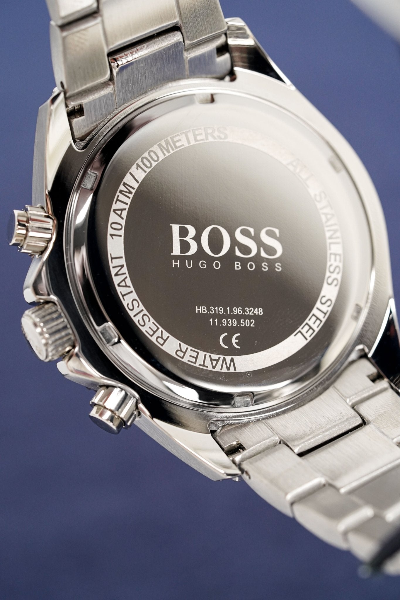 Hugo Boss Men S Watch Chronograph Ocean Edition Two Tone Hb1513705