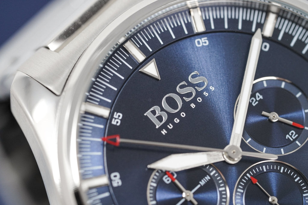 Hugo Boss Men S Watch Chronograph Pioneer Blue Hb1513867