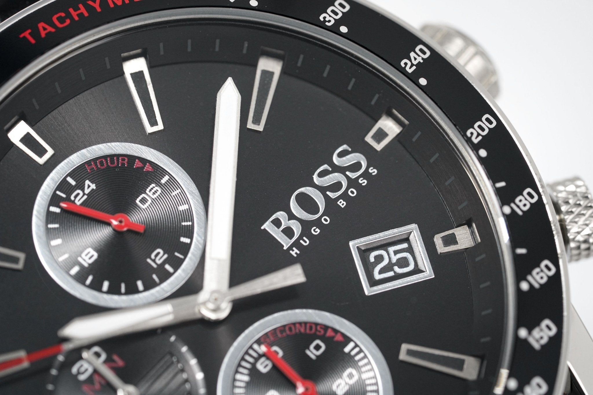 Hugo Boss Men S Watch Chronograph Rafale Black Hb1513390