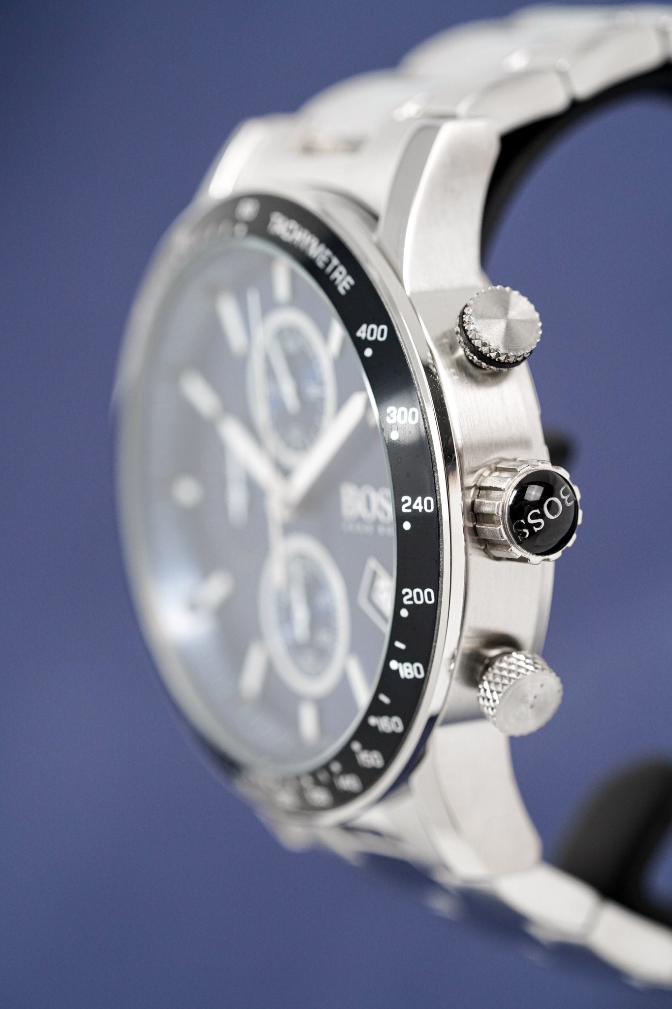 Hugo Boss Men S Watch Chronograph Rafale Blue Hb1513510