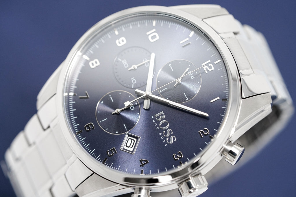 Hugo Boss Men S Watch Chronograph Skymaster Blue Hb1513784