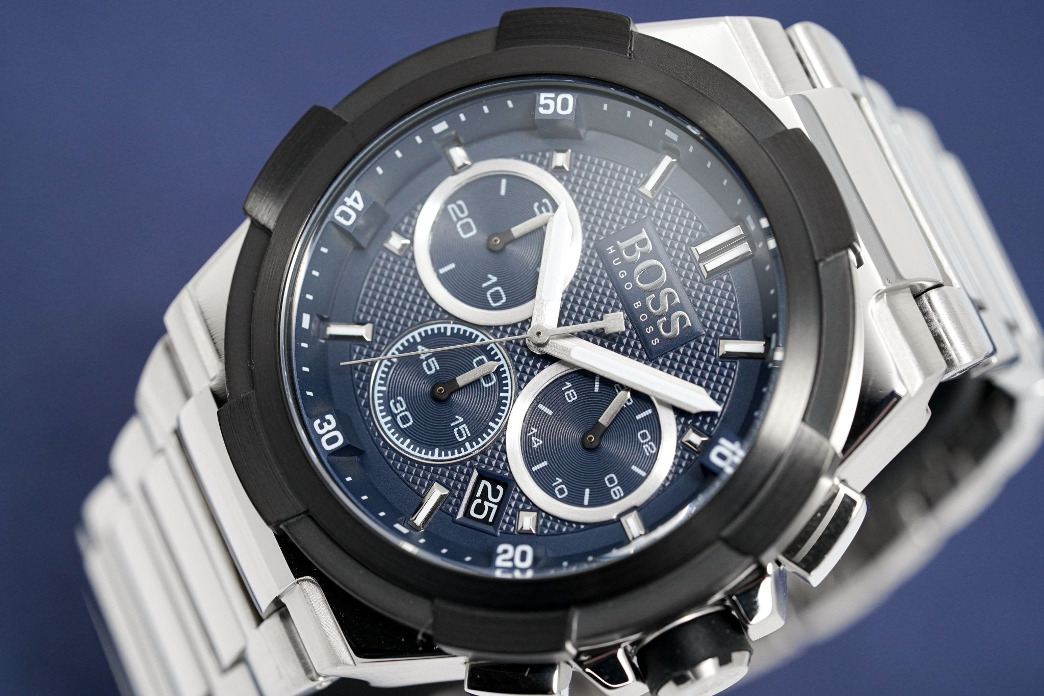 Hugo Boss Men S Watch Chronograph Supernova Blue Hb1513360