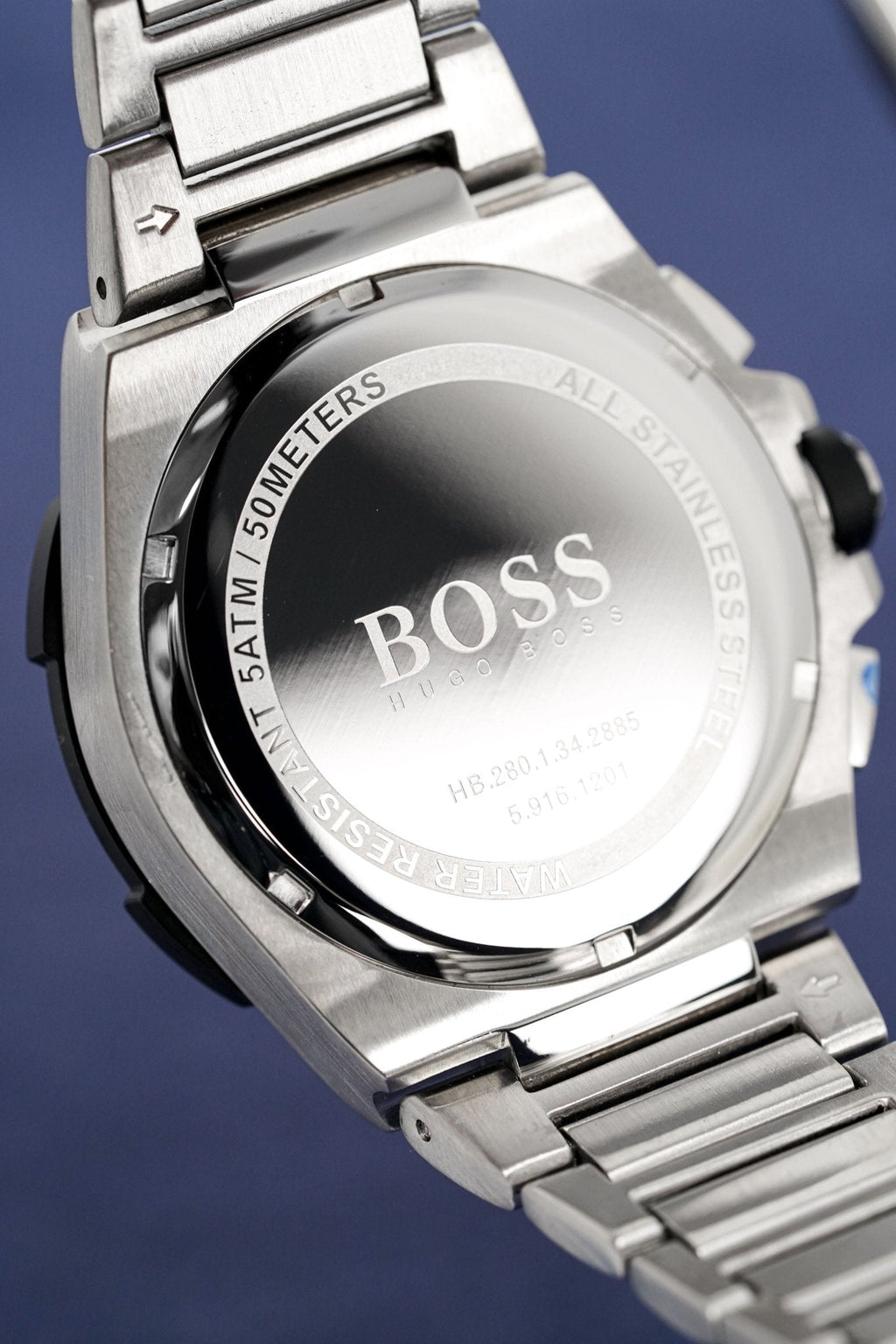 Hugo Boss Men S Watch Chronograph Supernova Blue Hb1513360