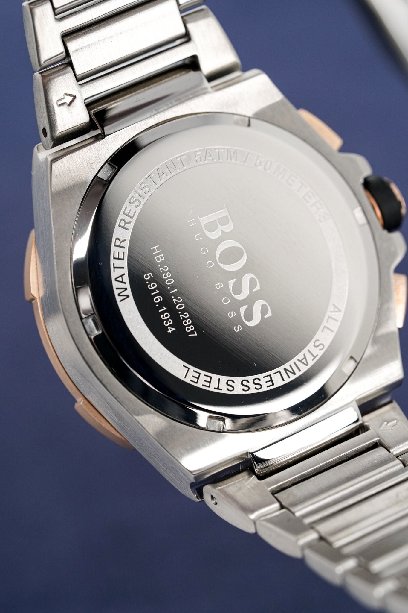 Hugo Boss Men S Watch Chronograph Supernova Grey Hb1513362