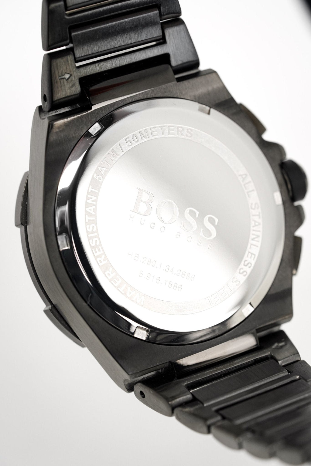 Hugo Boss Men S Watch Chronograph Supernova Gun Metal Hb1513361