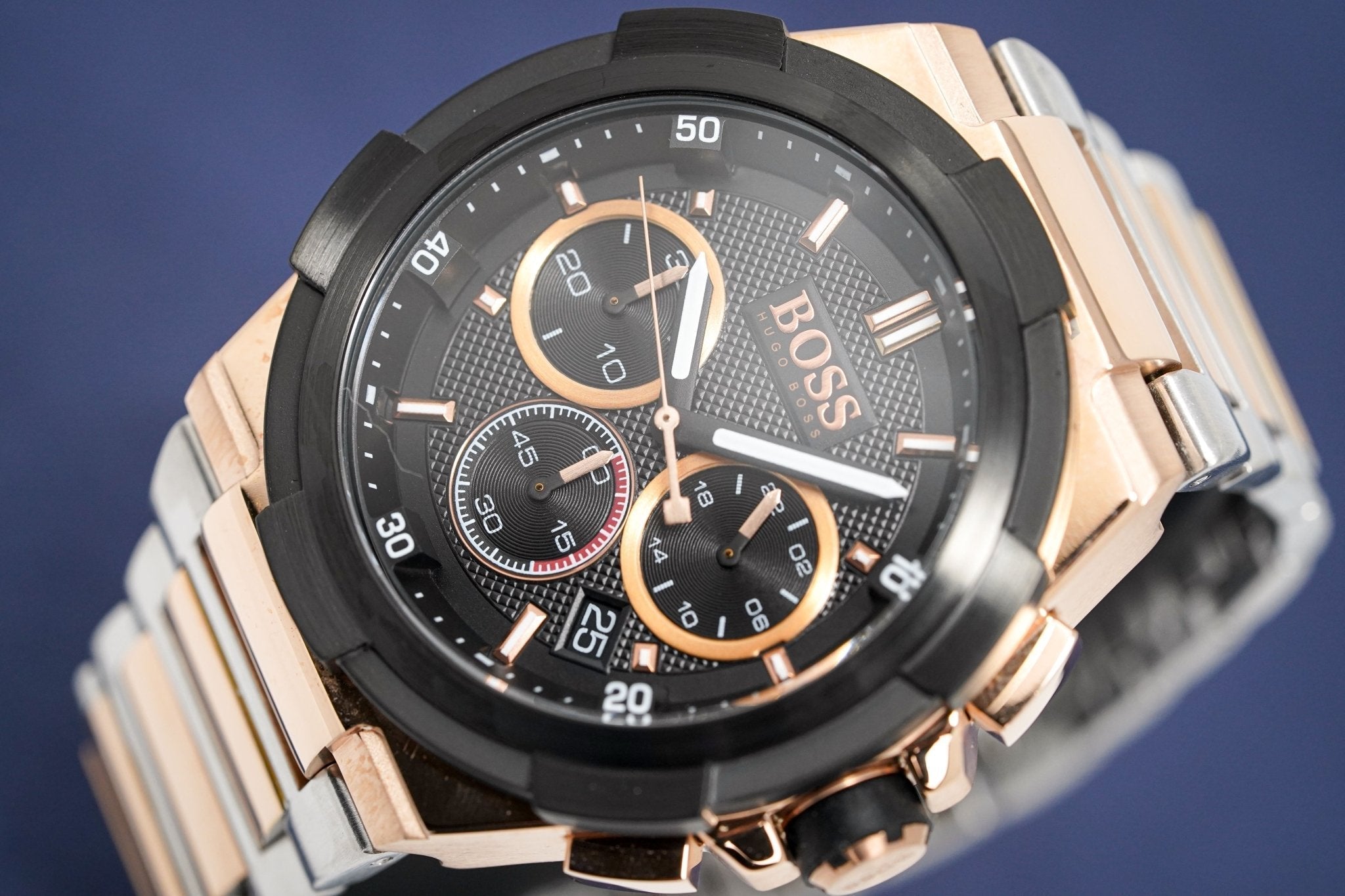 Hugo Boss Men S Watch Chronograph Supernova Two Tone Hb1513358 1