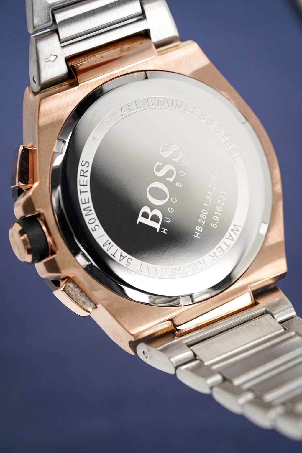 Hugo Boss Men S Watch Chronograph Supernova Two Tone Hb1513358 1