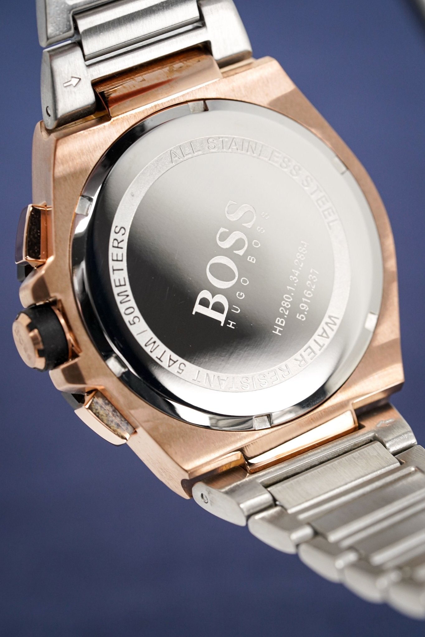 Hugo Boss Men S Watch Chronograph Supernova Two Tone Hb1513358 1