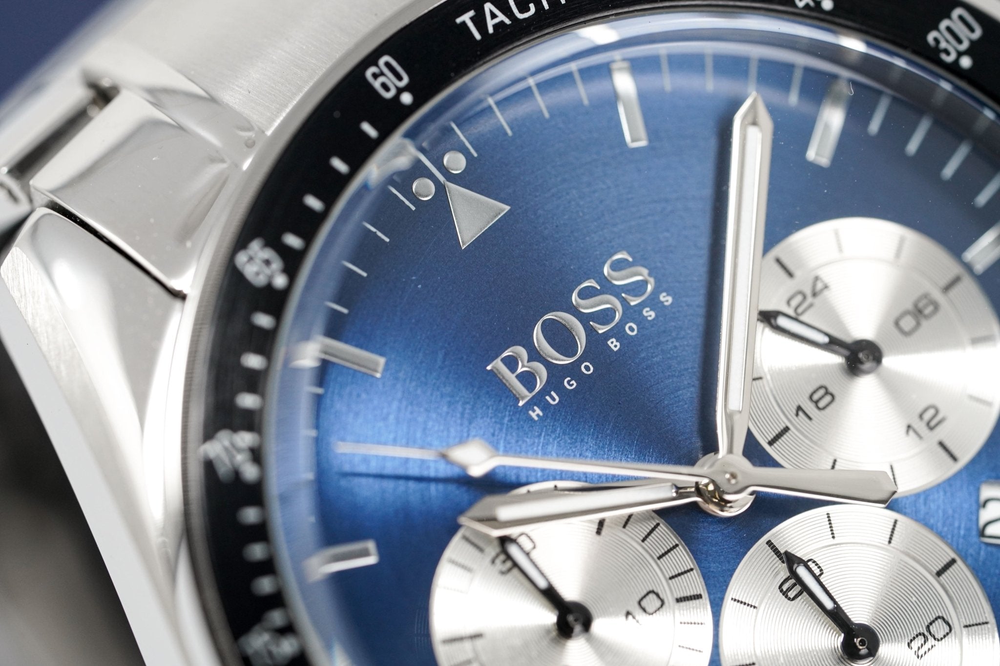 Hugo Boss Men S Watch Chronograph Trophy Blue Hb1513630