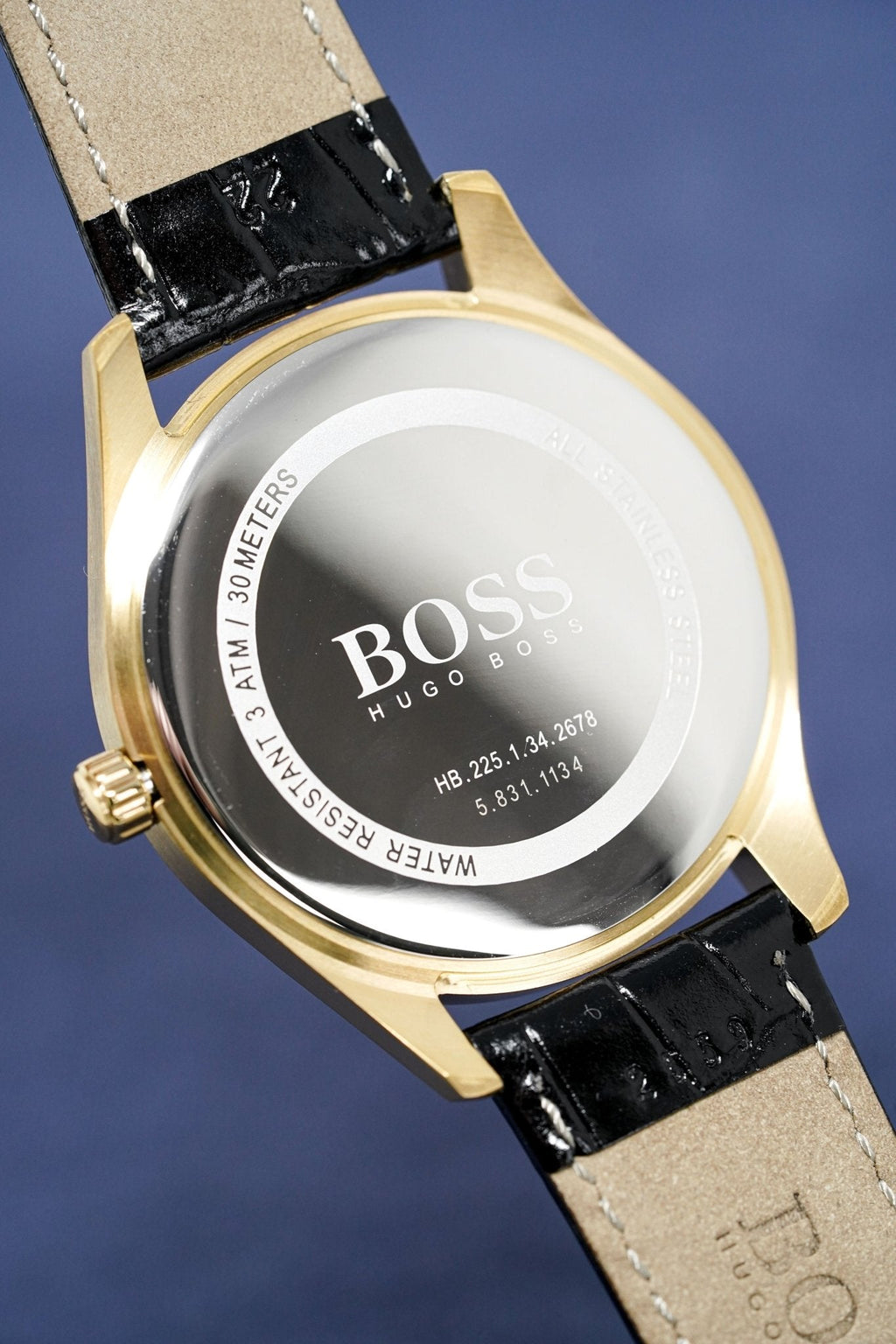 Hugo Boss Watch Classic Gold Plate White Hb1513020