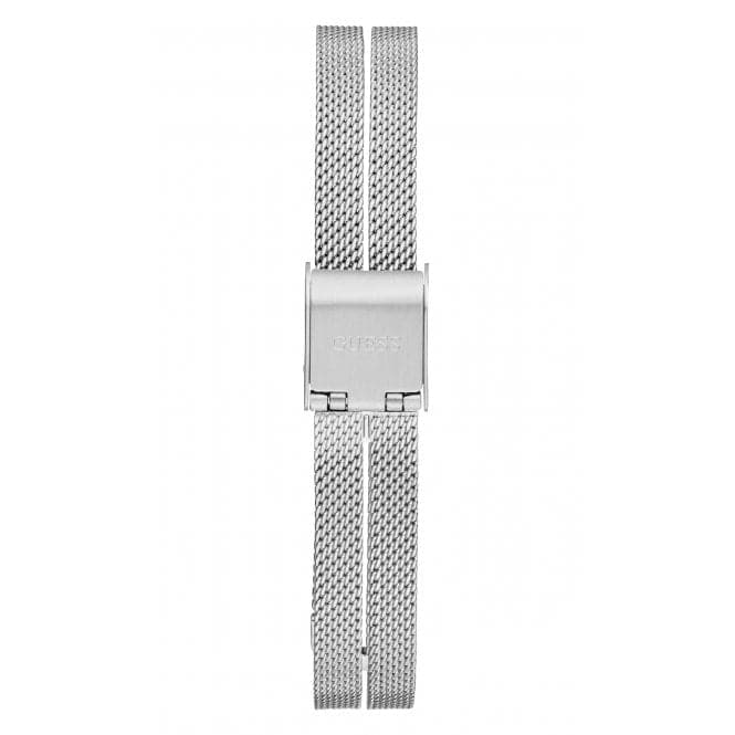 Guess Watches Ladies Array Stainless Steel Mesh Silver Watch Gw0471l1
