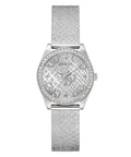 Ladies Boa Silver Tone Mesh Watch Gw0748l1