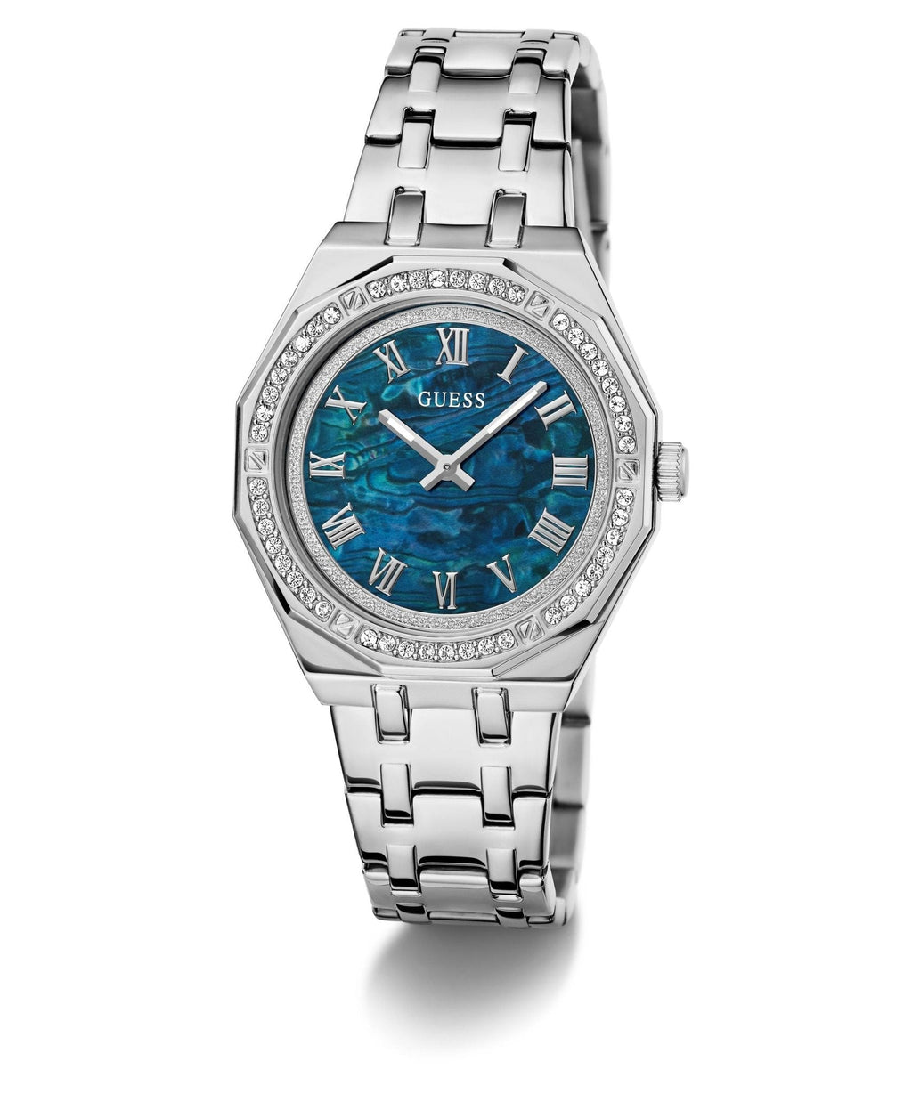 Ladies Desire Silver Tone Stainless Steel Watch Gw0770l1