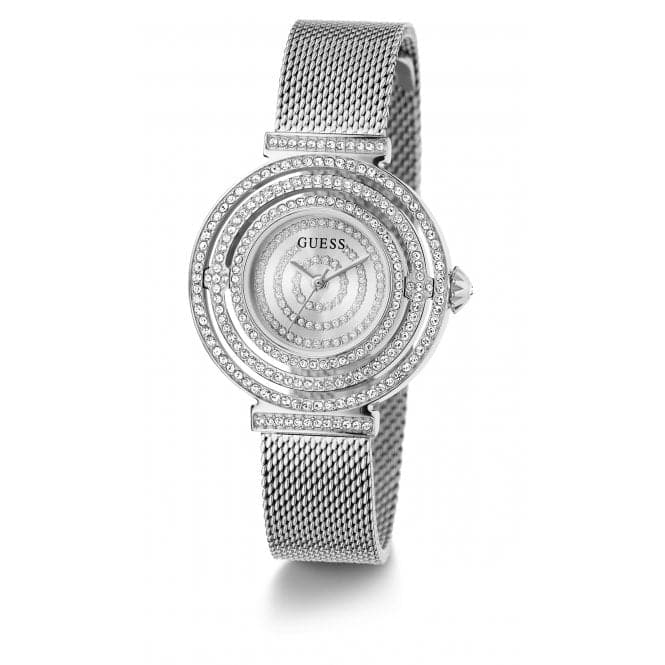 Guess Watches Ladies Dream Stainless Steel Silver Watch Gw0550l1