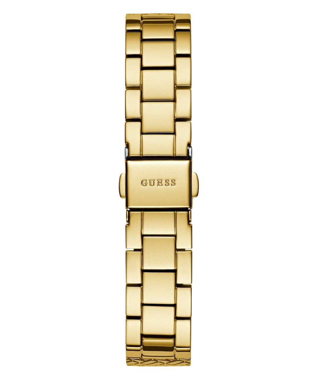 Ladies Enchantment Gold Tone Recycled Steel Watch Gw0763l2