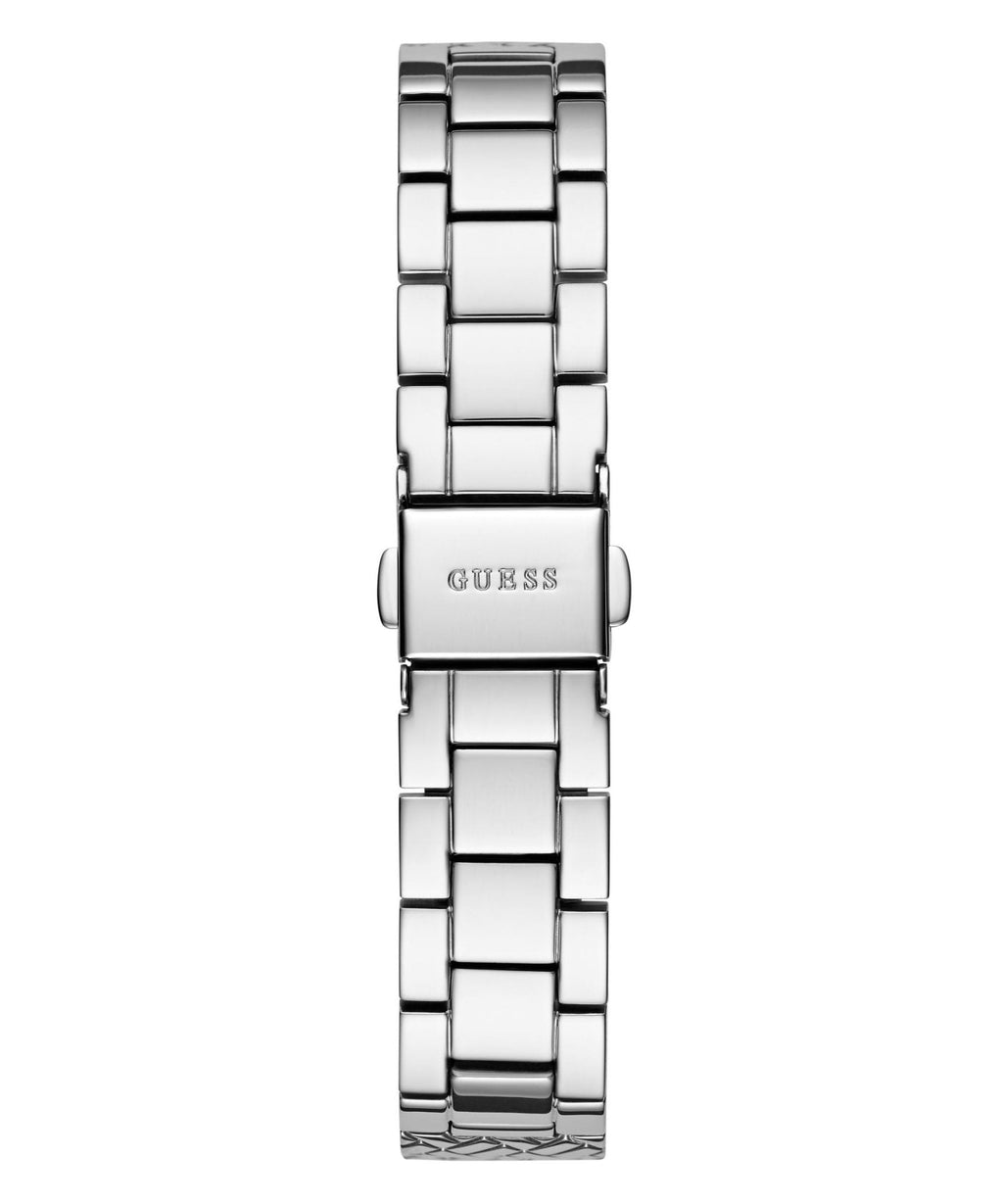 Ladies Enchantment Silver Tone Recycled Steel Watch Gw0763l1