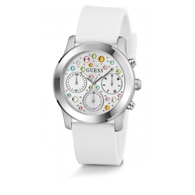 Guess Watches Ladies Fantasia Stainless Steel Silver Watch Gw0560l1