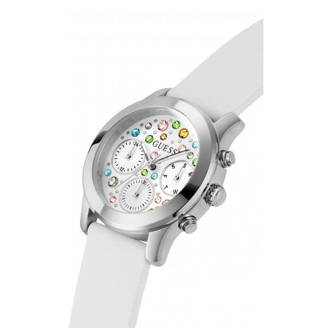 Guess Watches Ladies Fantasia Stainless Steel Silver Watch Gw0560l1