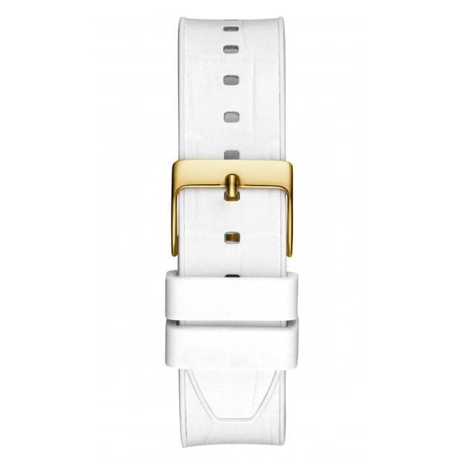 Guess Watches Ladies Fusion Stainless Steel Gold Silver Watch Gw0553l2