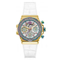 Guess Watches Ladies Fusion Stainless Steel Gold Silver Watch Gw0553l2