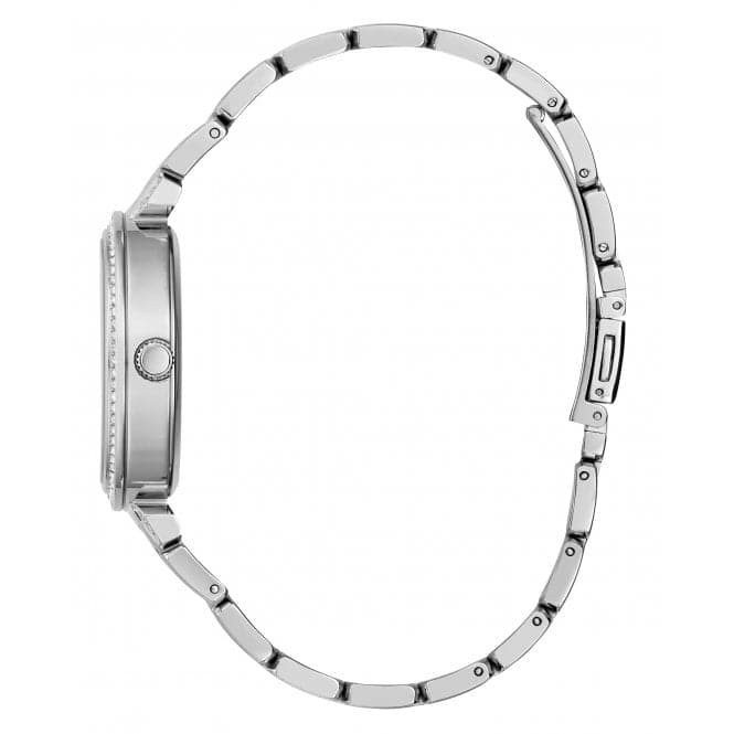 Guess Watches Ladies Lily Stainless Steel Silver Watch Gw0528l1