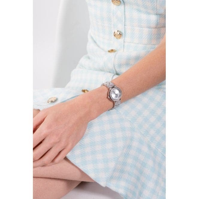Guess Watches Ladies Treasure Stainless Steel Silver Watch Gw0476l1