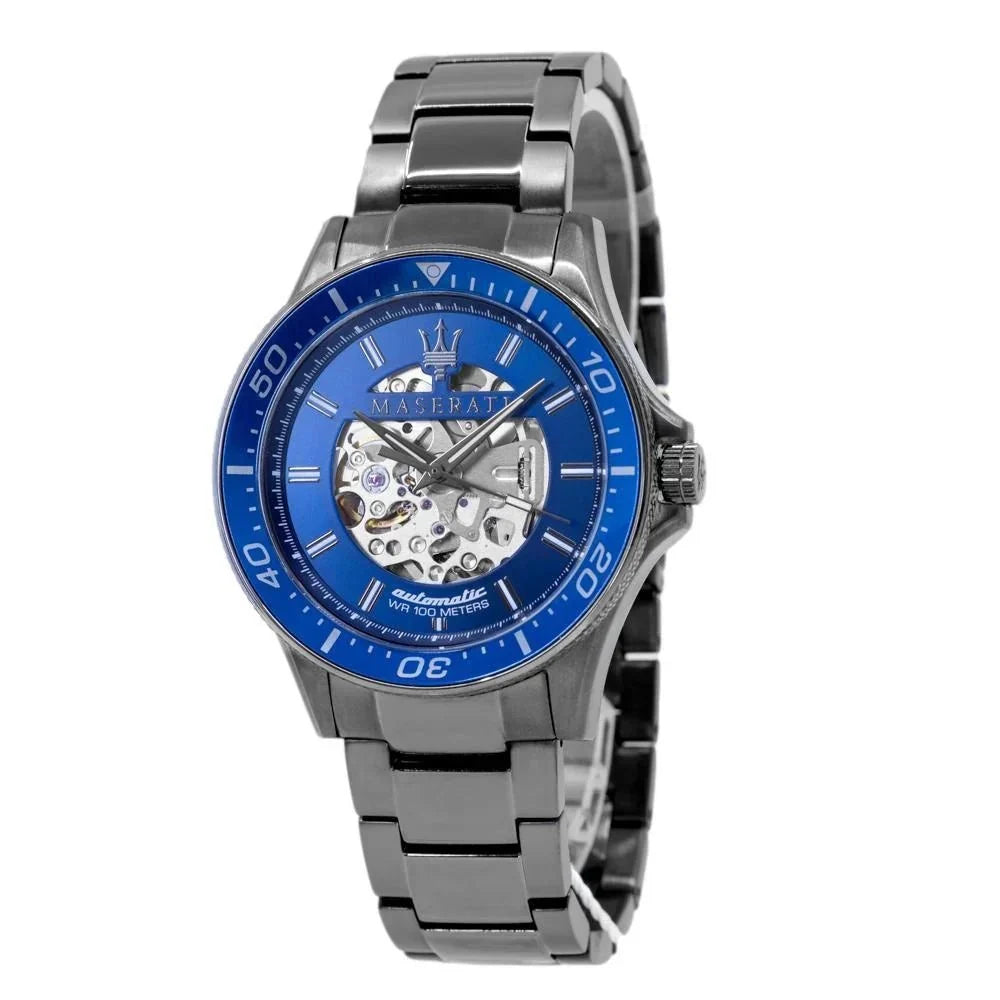 Maserati R8823140001 Sfida Automatic Mens Blue Watch