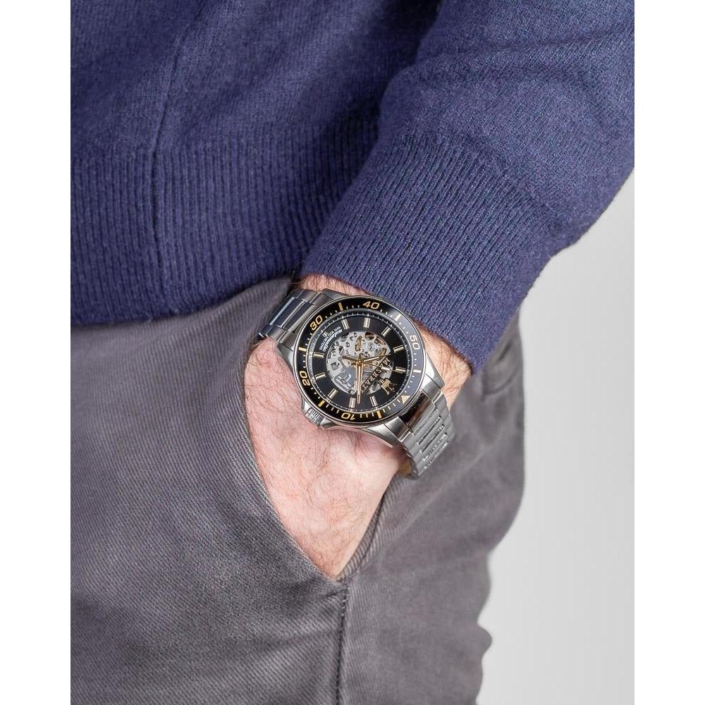 Maserati R8823140002 Sfida Automatic Mens Silver Watch