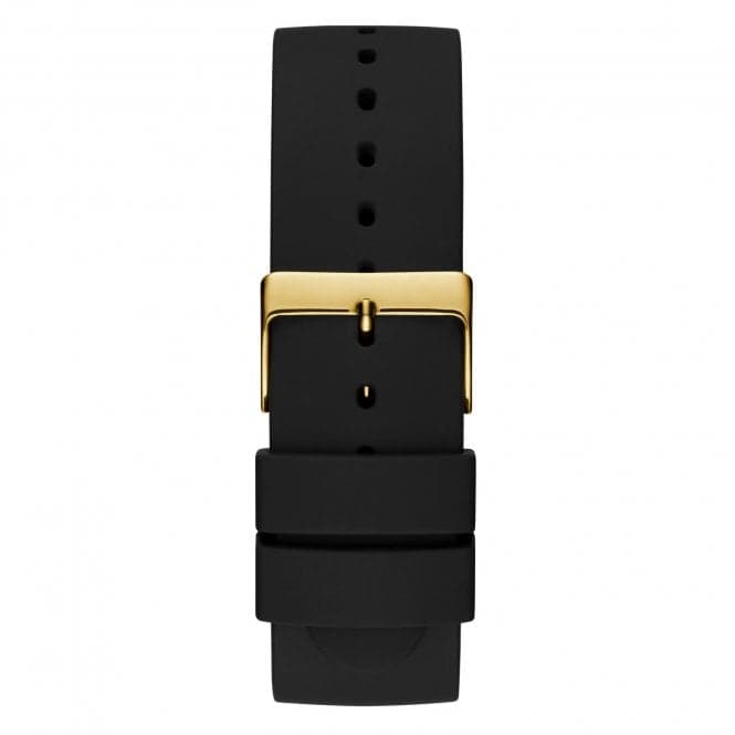 Guess Watches Mens Dress Stainless Steel Black Watch W1264g1