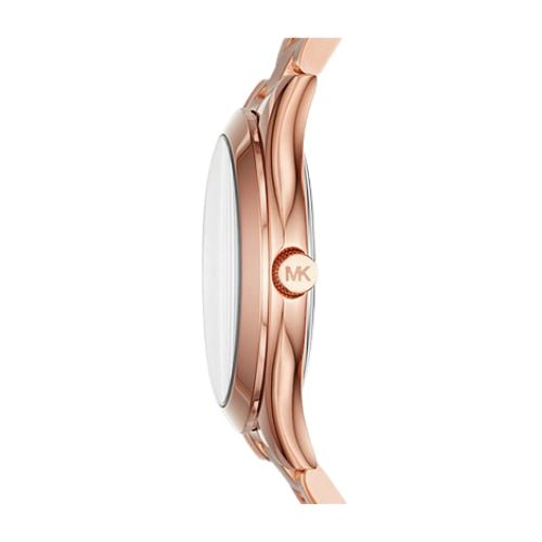 Michael Kors Mk3513 Ladies Slim Runway Rose Gold Watch