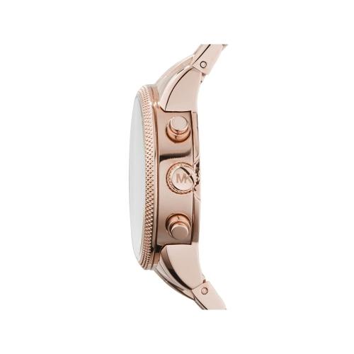 Michael Kors Mk6077 Ladies Ritz Rose Gold Chronograph Watch