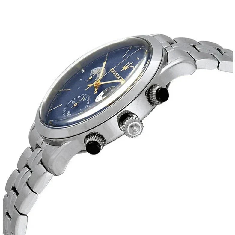 Maserati R8873633001 Ricordo Chrono Mens Blue Watch
