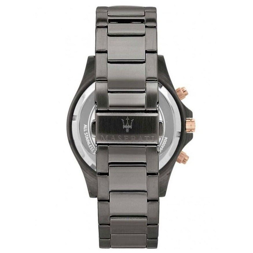 Maserati R8873640001 Sfida Chrono Mens Black Watch