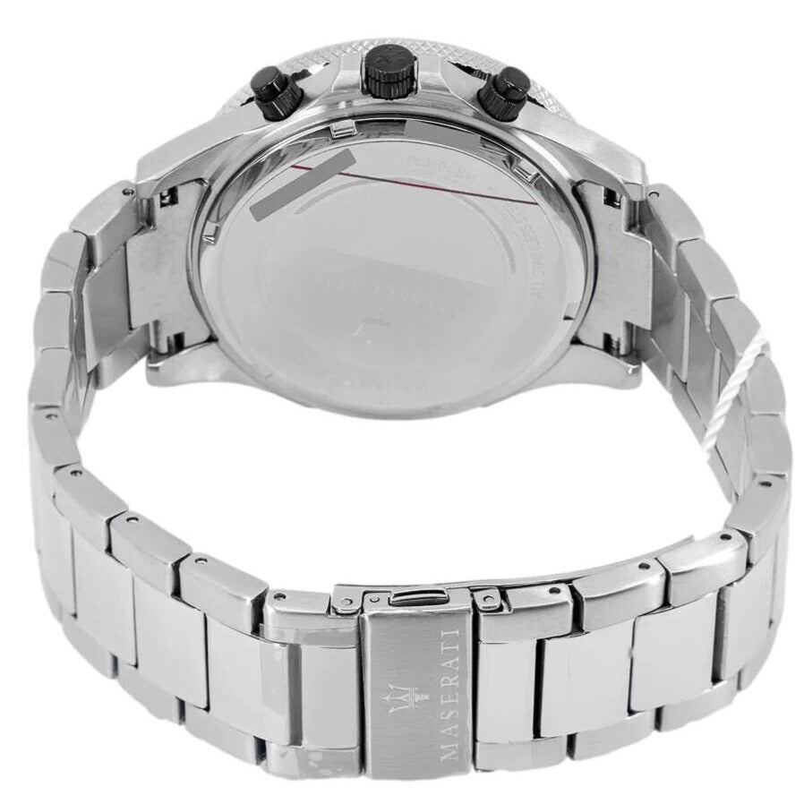 Maserati R8873640003 Sfida Chrono Mens Silver Watch