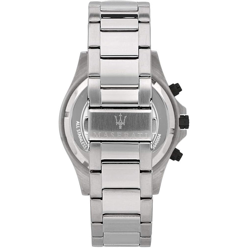 Maserati R8873640003 Sfida Chrono Mens Silver Watch