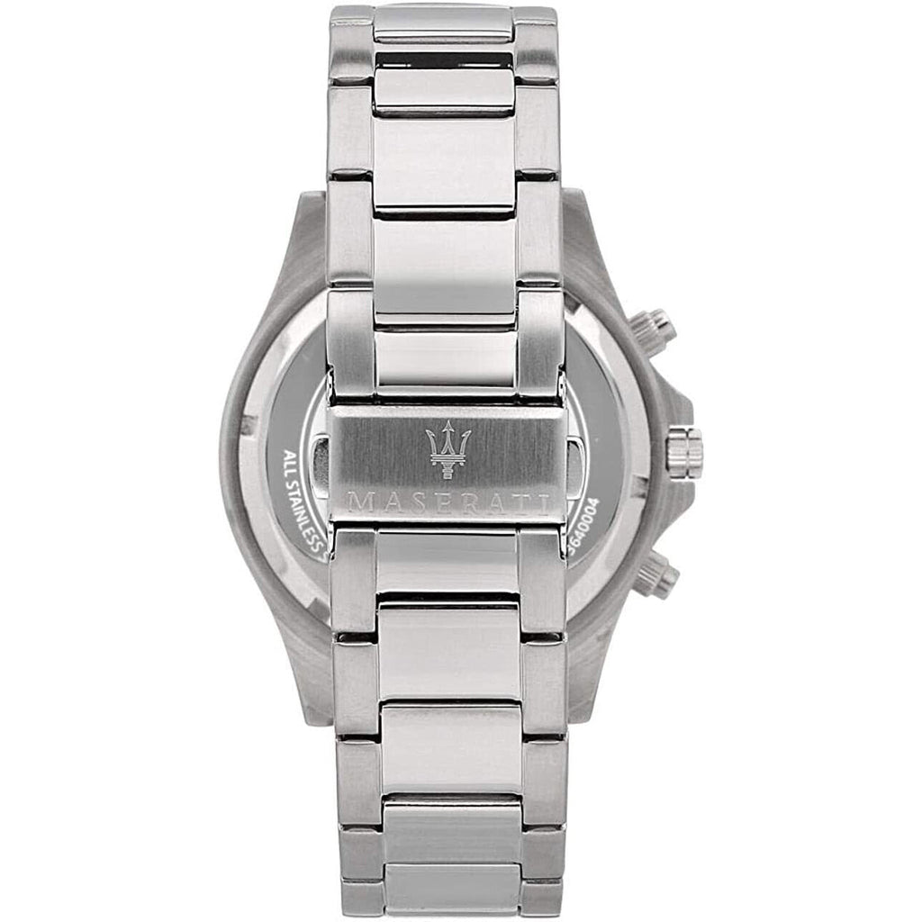 Maserati R8873640004 Sfida Chrono Mens Silver Watch